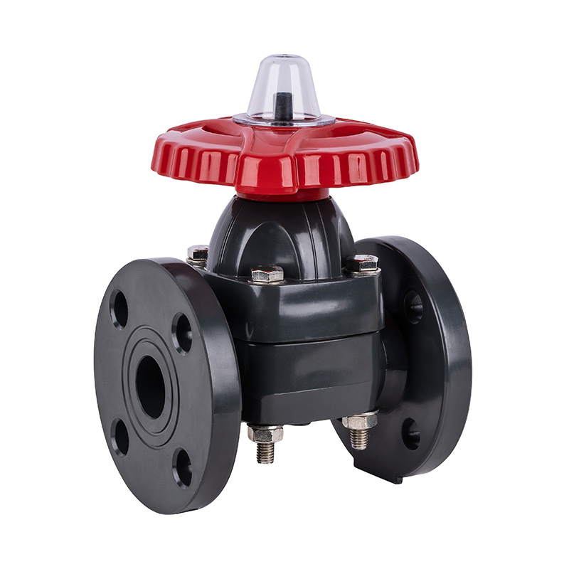 PVC-U G41F-10U Flanged Type Diaphragm Valve DN15–300 GB Standard