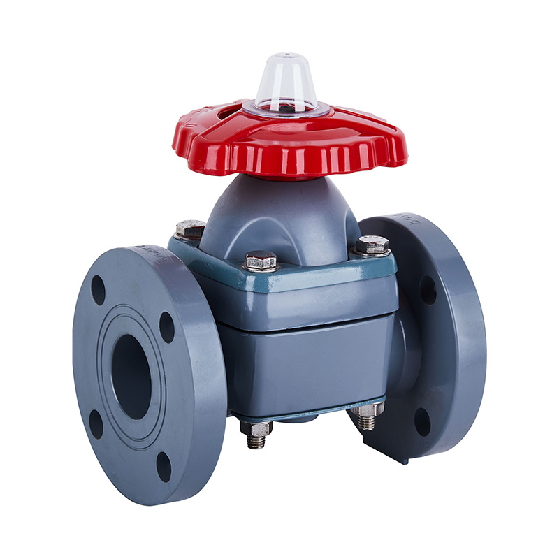 PVC-C G41F-10V FlanschmembranventilDN20、DN32-150 20A、32A-150A JIS-Standard