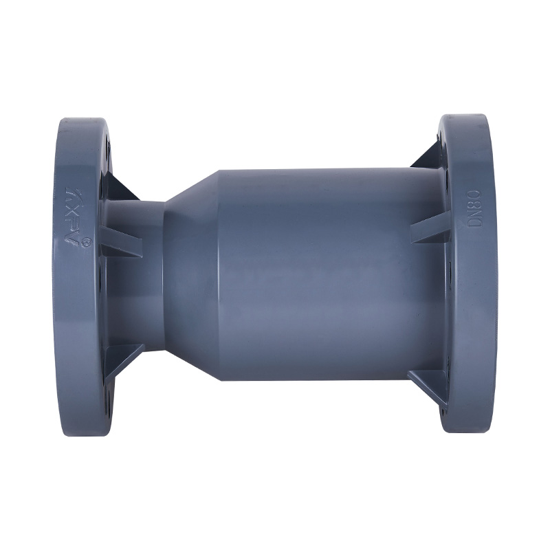 PVC-C H41F-10V Vertikales Rückschlagventil DN15-300 GB Standard