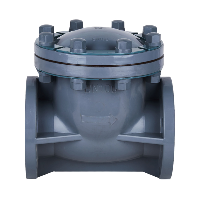 PVC-C H44F-10V Rückschlagventil DN15-300 GB Standard