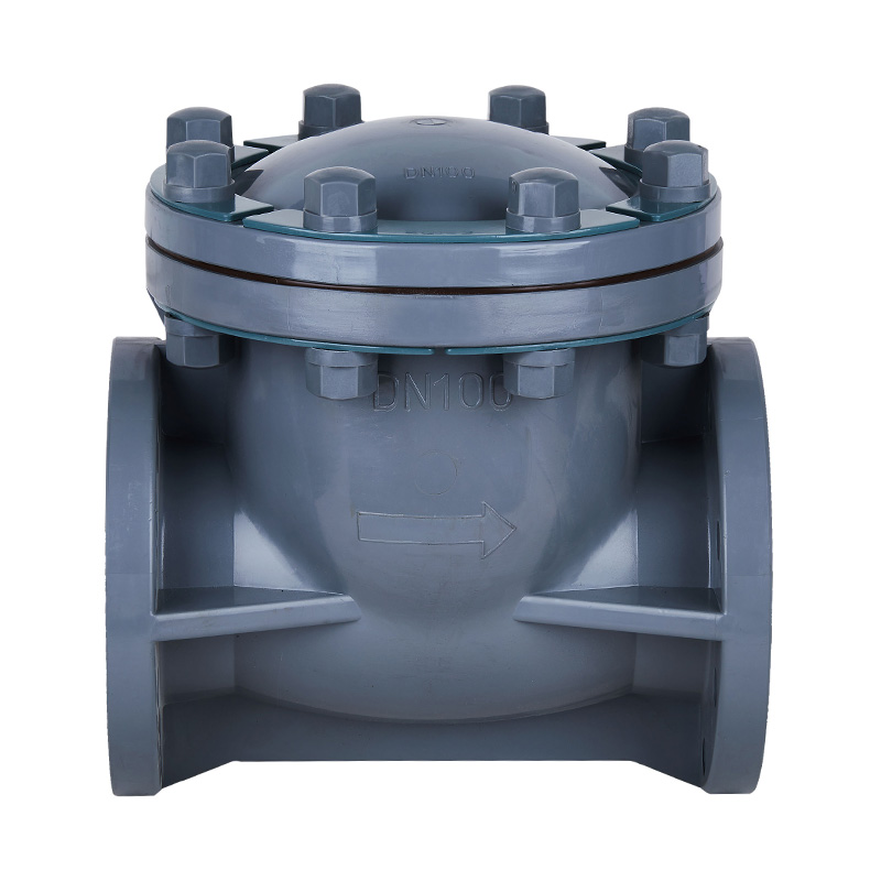 PVC-C H44F-10V Rückschlagventil DN15-300 1/2'-12' ANSI-Standard
