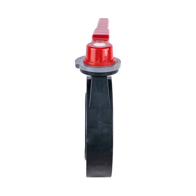 PVC-U D71X-10U Griff-Absperrklappe DN15-200 15A-200A JIS-Standard