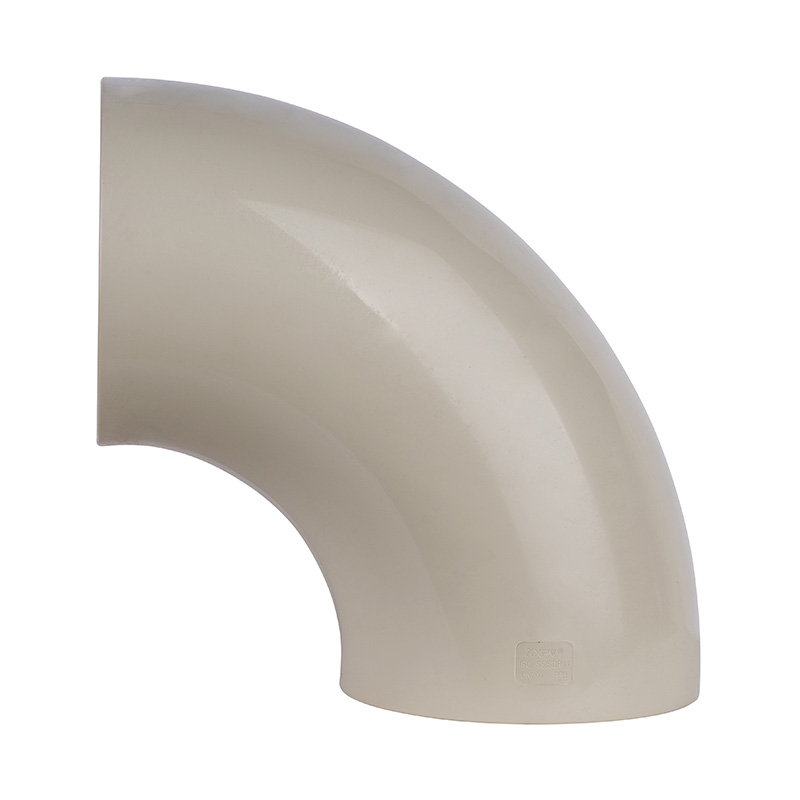 PPH-Stumpfschweiß-90°-Bogen DN15-400 GB Standard